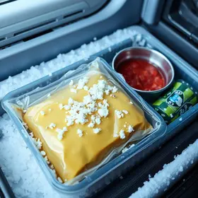 Alimentos congelados na bagagem de mão: guia prático com regras e cuidados