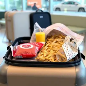Comida na bagagem despachada: guia prático com regras e cuidados
