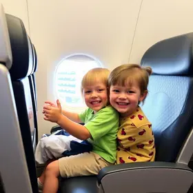 Como funciona viagem de avião com criança pela primeira vez: passo a passo explicado de forma simples