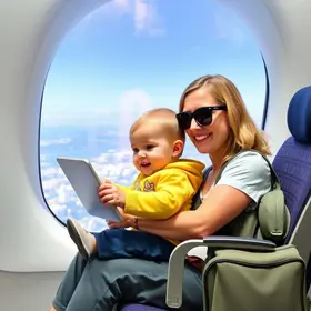 Passo a passo para comprar passagem aérea com bebê: guia prático antes de comprar online