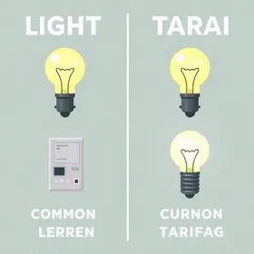 Diferença entre tarifa light e tarifa comum: entenda antes de decidir