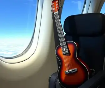 Pode levar instrumento musical no avião: regras para bagagem e embarque