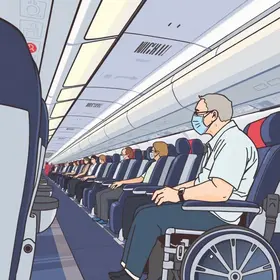 Regras para pessoa com deficiência no avião: direitos, limites e cuidados